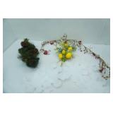 Pine Cone Swag, Lemon Tree Branch, Willow Heart Swag