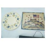 4th of July Themed Wall Slates, Artificial Succulent Plants and more