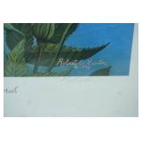 Kiss of the Swallowtail b Robert E. Hinton Art Print. 13"x 18"; NEW Vinyl Tablecloth. 58"x 90"