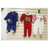 NEW/LIKE NEW Vintage Christmas Baby Outfits. 3-6 month size
