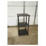 Vintage Wooden Side Table 15"x 15"x 29"