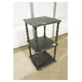 Vintage Wooden Side Table 15"x 15"x 29"