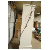 2 Piece Bernhardt Painted Wooden Cabinet Hutch 51"x17"x79" tall