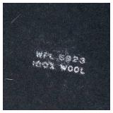 Black Wool Beret - 100% Wool