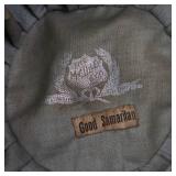 Black Velvet Turban Hat - Good Samaritan Label - Vintage Headwear