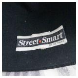 Betmar Street Smart Hat - Black Felt with Tulle Bow
