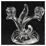 Set of 3 Pressed Plant Botanical Double Arm Candelabras