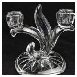 Set of 3 Pressed Plant Botanical Double Arm Candelabras