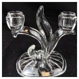 Set of 3 Pressed Plant Botanical Double Arm Candelabras