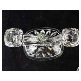 Set of 3 Pressed Plant Botanical Double Arm Candelabras