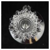 Cambridge Chantilly Crystal Martha #4977 Candleholder