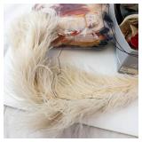 Creatology Feather & Flower Craft Kit & Vintage Assorted Feathers & Flowers for Hats