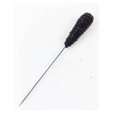 Beaded Cone Tool - 5in Shaft, Black Wrapped Head