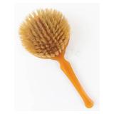 Hair Brush - Bakelite Amber Boar Bristle Vanity Brush