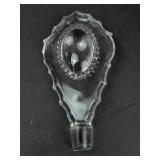 Crystal Perfume Bottle with Shield-Top Stopper