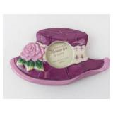 Mini Ganz Treasured Memories Pink Purple Top Hat Memory Holder