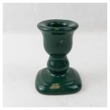 Candlestick Holder - Green Ceramic Tall Taper Candle Stand