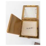Vintage Powder Compacts (Lot of 3) - Gold Tone & Enamel