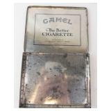 Camel Vintage Cigarette Tin Set - Craven A Virginia Tin, Copper Diamond Box, Turquoise Tin
