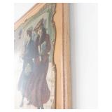 The Gotzian Shoe Advertising Print - Wales-Goodyear Rubbers, Framed Vintage Poster