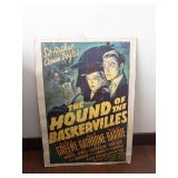The Hound of the Baskervilles Movie Poster - Basil Rathbone & Nigel Bruce 27x40