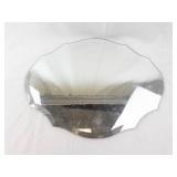 Vintage Wall Mirror - Scalloped Edge, Irregular Circular Design