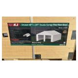 2025 K4525 Unused 45FTx25FT Double Garage Steel Barn Shed