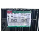 2025 K0720 Unused 7FT(H)x 20FT(L) Metal Farm Driveway Gate