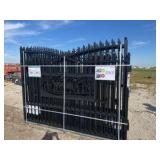 2025 K0720 Unused 7FT(H)x 20FT(L) Metal Farm Driveway Gate