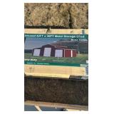 2025 K4230G Unused Unused 42FT x 30FT Metal Storage Shed