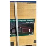 2025 K4525G Unused 45FTx25FT Double Garage Steel Barn Shed