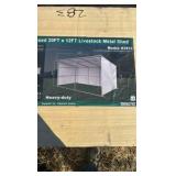 2025 K1912 Unused 20FTx12FT Livestock Metal Shed