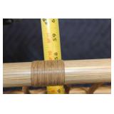 Vintage Rattan Egg Chair with Cushion