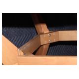 Round Wooden Outdoor Patio Table