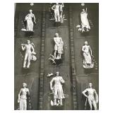 Door Panel - Royal Arms Crest with Classical Figures & Sun Emblem