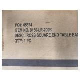 Bassett Mirror Company Ross Square End Table Base 9150-LR-200B