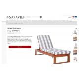 Safavieh Solano Sunlounger PAT7024G Outdoor Lounge Chair