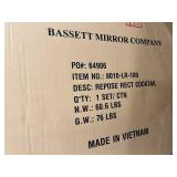 Bassett Mirror Company Repose Rect Cocktail Table - 8010-LR-100