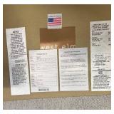 West Elm Sectional Sofa with Chaise - Beige Upholstery