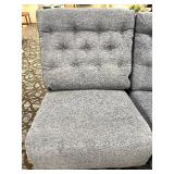 Parker Living Heritage Chelsea Collection Sectional Sofa - L-shaped Gray Upholstery