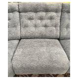 Parker Living Heritage Chelsea Collection Sectional Sofa - L-shaped Gray Upholstery
