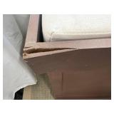 Safavieh Storage Bench with 3 Wicker Baskets - Brown Finish - 47 x 16 x 20 in