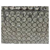 Crystal Drum Chandelier - Rectangular Bead Crystal Pendant Light