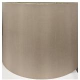 Fabric Drum Lampshades - Grey & Taupe, Spider Fitter