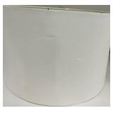 Pair of White Drum Lamp Shades