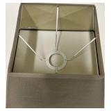 Beige Fabric Drum Lamp Shades - Set of 3