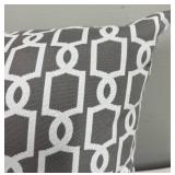 Two D.V. Kap Home  Geometric Throw Pillows