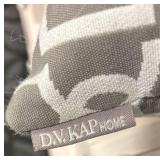 Two D.V. Kap Home  Geometric Throw Pillows