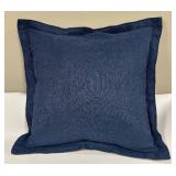 Two Accent Pillows - Navy Blue