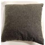 Textured Throw Pillows (Lot of 5) - Gray & Cream Speckled Cushions for Sofa